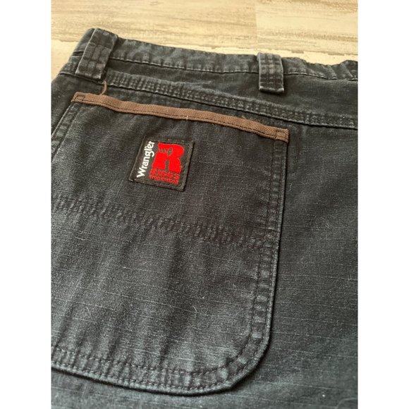 Wrangler Riggs Workwear black carpenter work pants size 44x32 - Picture 3 of 7